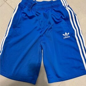 adidas Blue and White Men's Shorts
